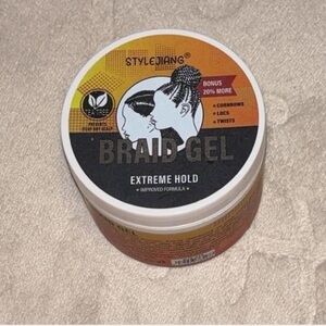 StyleJiang Braid Gel - Extreme Hold (Tea Tree) - Black/Orange Label